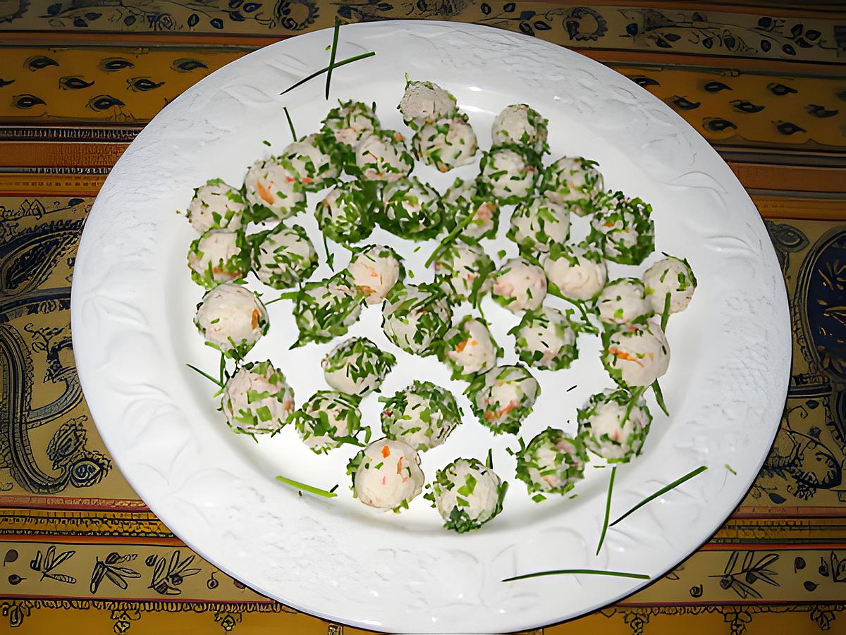 recette Boulettes de surimi au carré frais