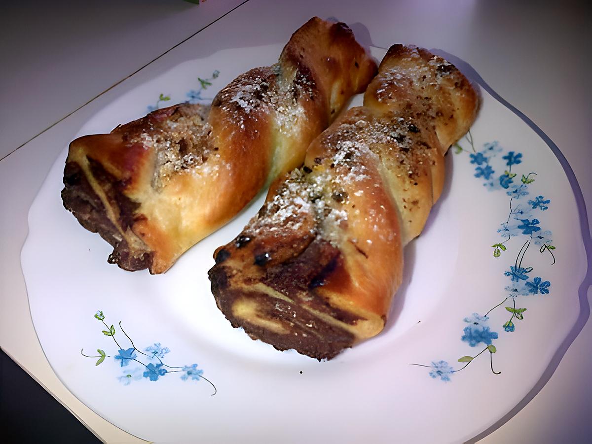recette torsades au nutella