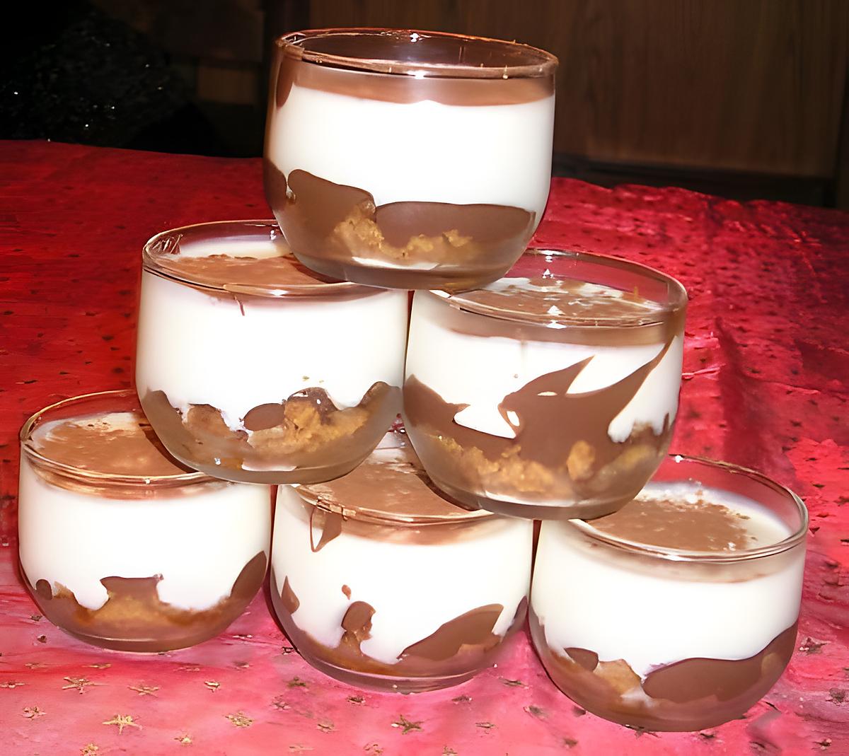 recette Verrine speculoos nutella & fromage blanc