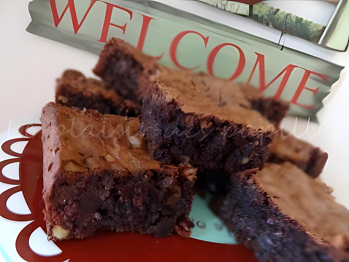 recette Brownies double chocolat (Nestle Toll House)