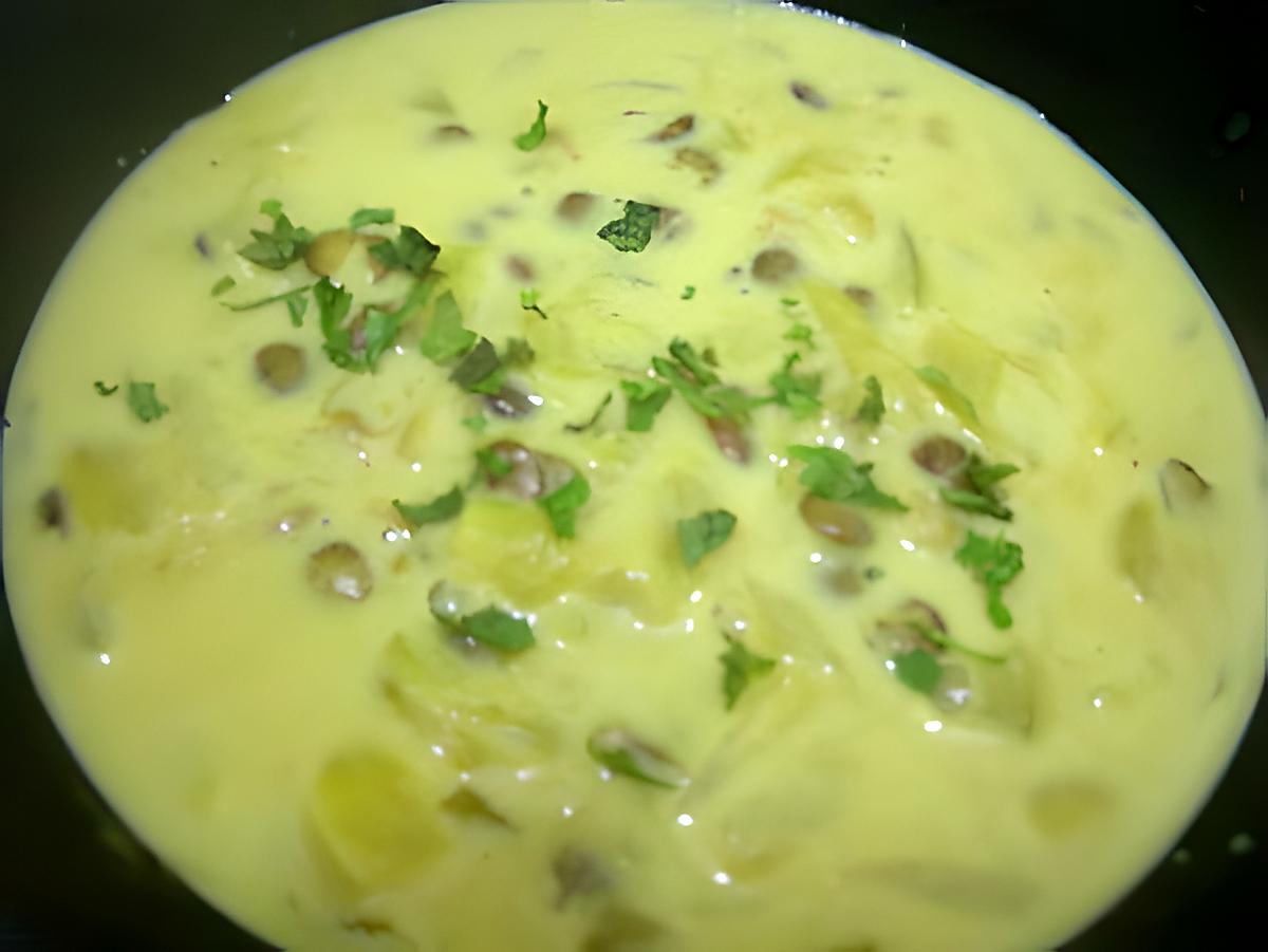 recette Soupe SOL ou soupe soja - oignons- lentilles