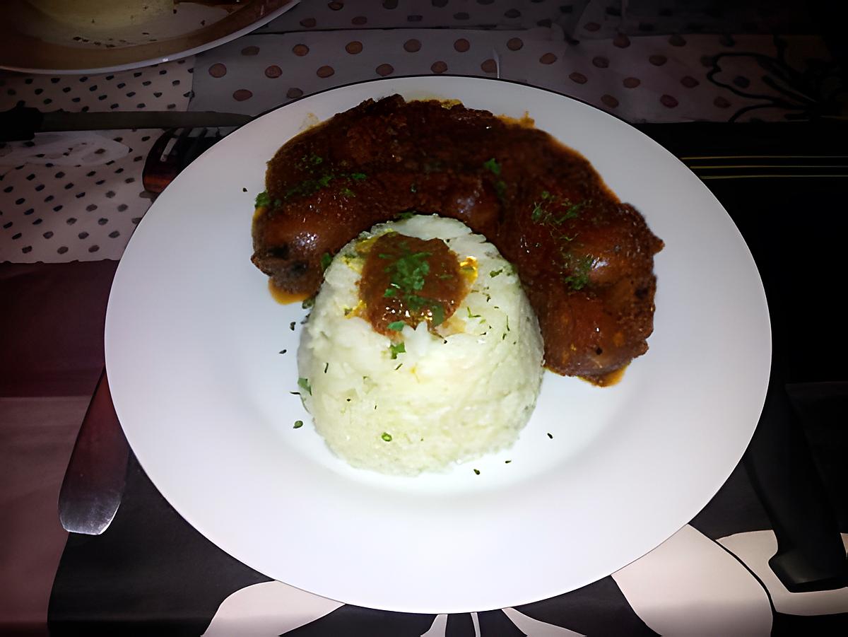 recette Saucisse fumé façon rougail
