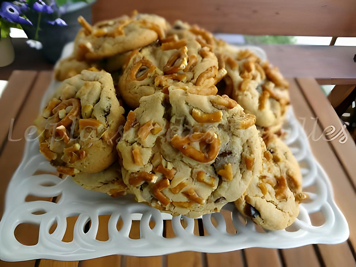 recette Biscuits au beurre d'arachides sucrés/salés