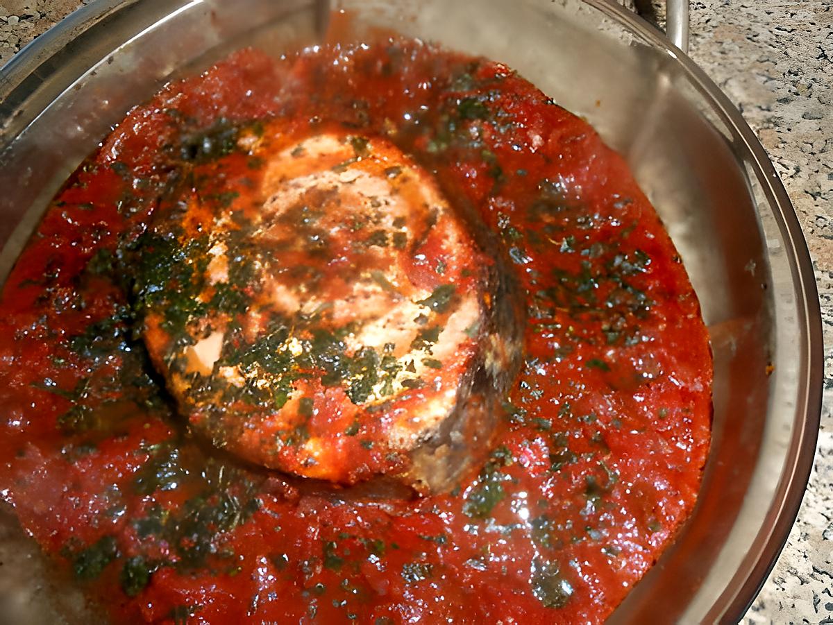 recette Thon grillé sauce aux anchois