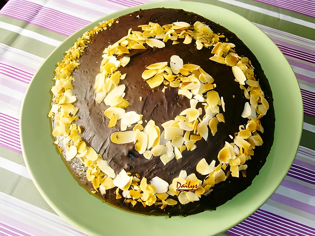 recette Gâteau Chocolat Tourbillon D'Amande Effilée
