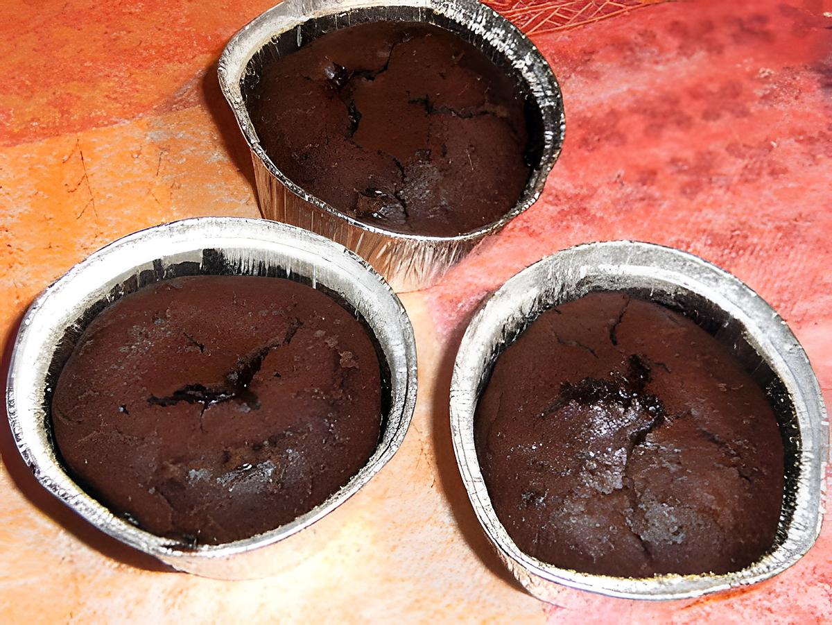 recette Mi-cuit au chocolat un p'tit peu fondant !