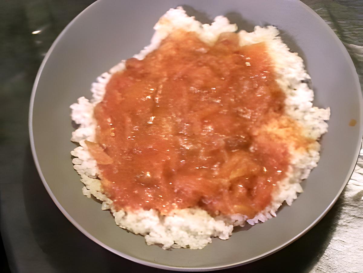 recette riz à la sauce tomate