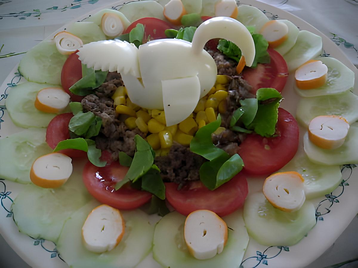 recette Salade duo de fraicheur