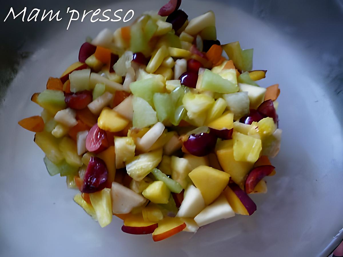 recette Salade de fruits frais