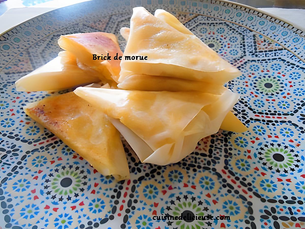 recette Brick mangue-morue