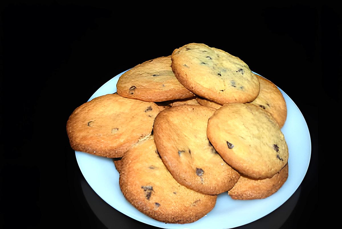 recette cookies aux pépites de chocolat et poudre d'amande