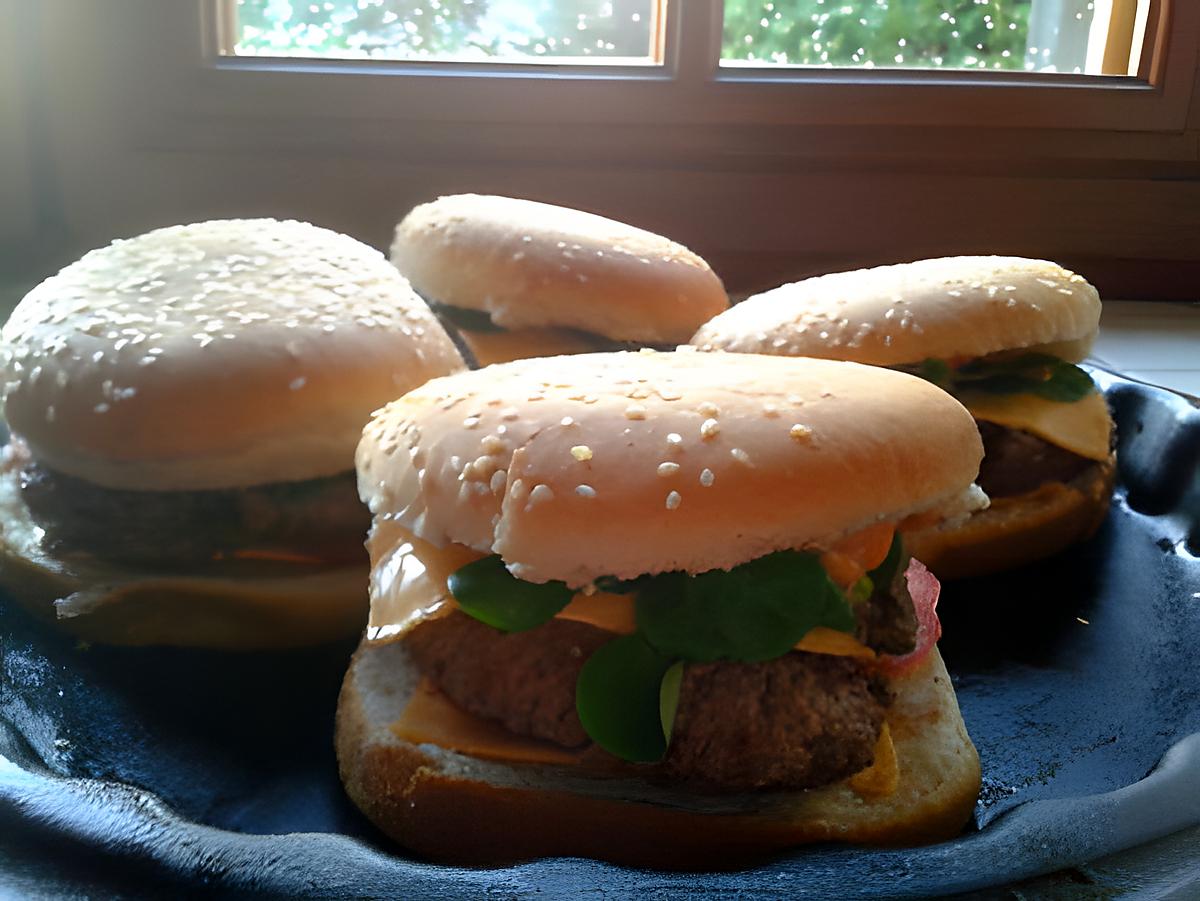 recette Burger maison du samedi soir