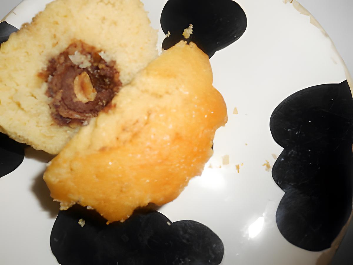 recette Muffins aux amandes, coeurs gourmands, spéculoos ou ferrero