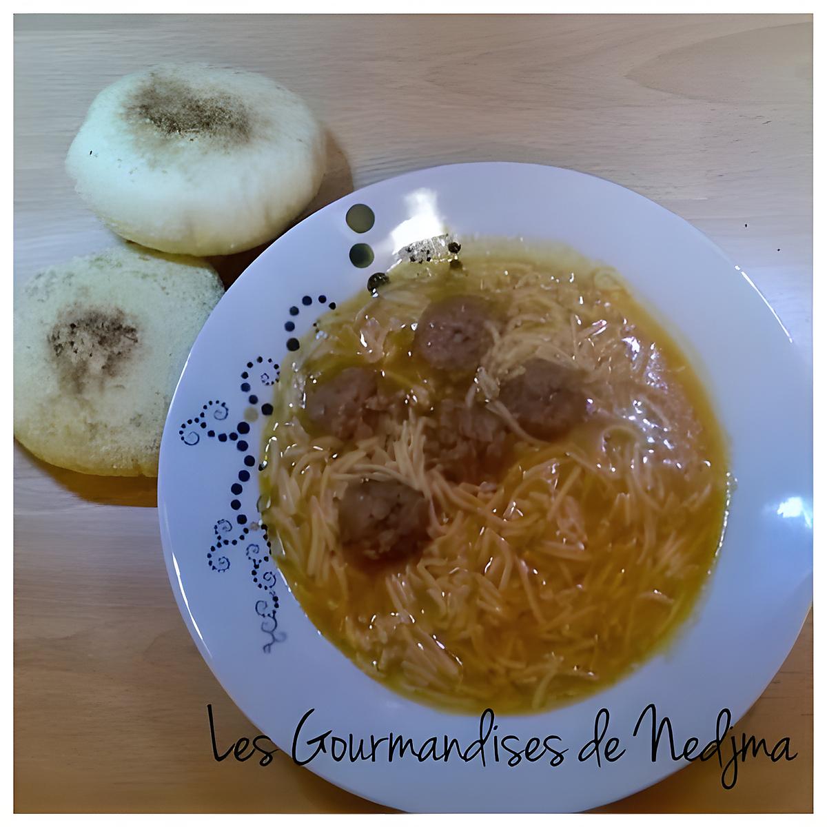 recette Soupe Algérienne aux vermicelles (Jeri douida)