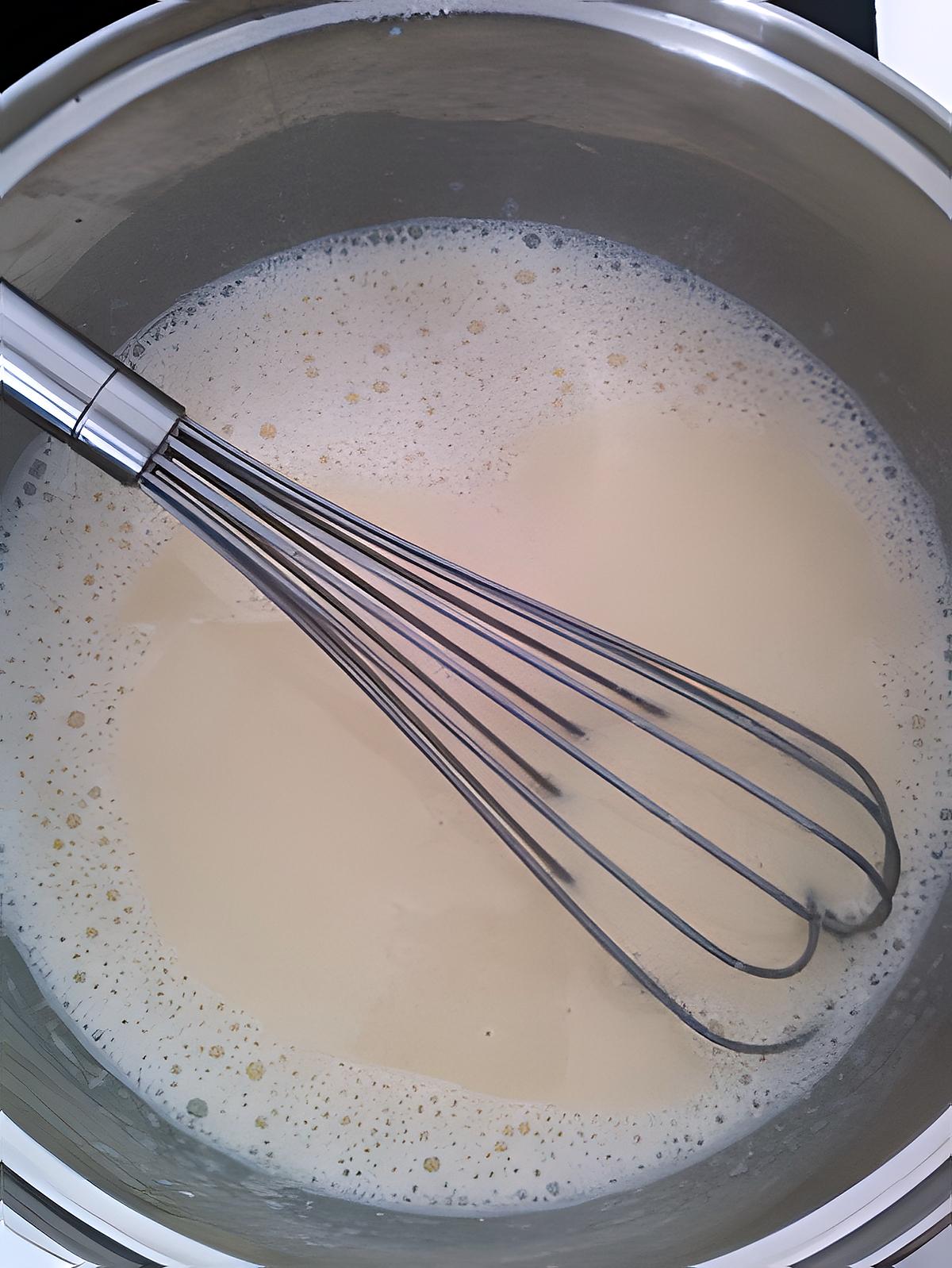 recette Crème pâtissière express facile