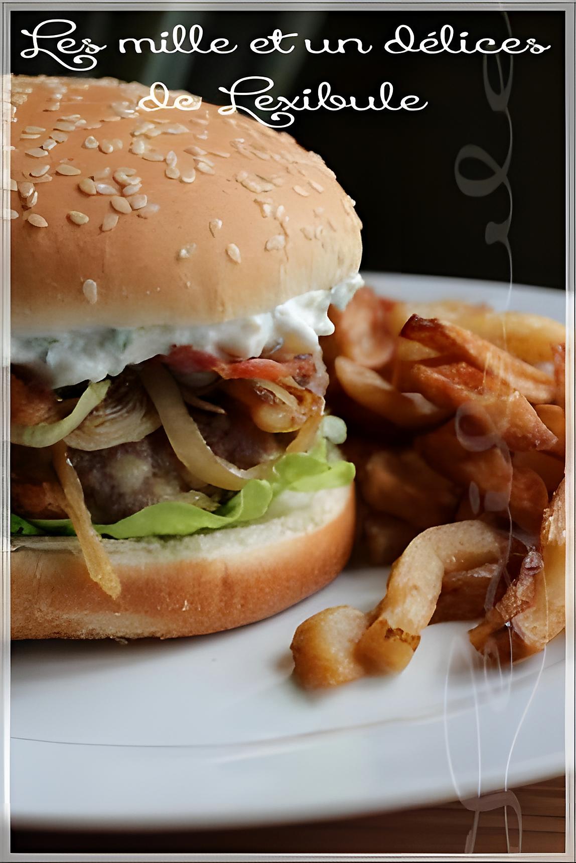 recette ~Burger spécial Seb « Le Big Ben »~