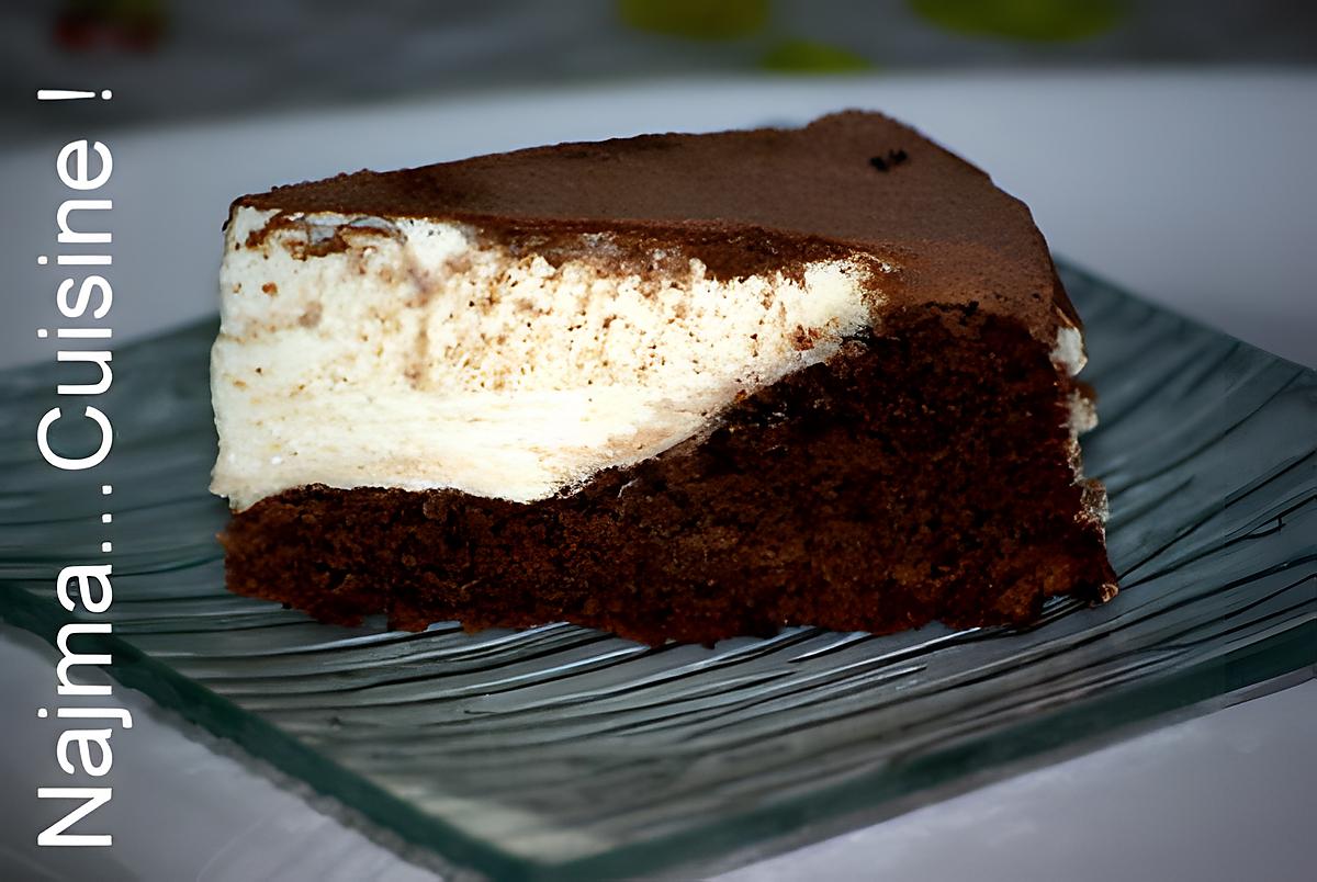 recette gâteau au chocolat et au fromage blanc