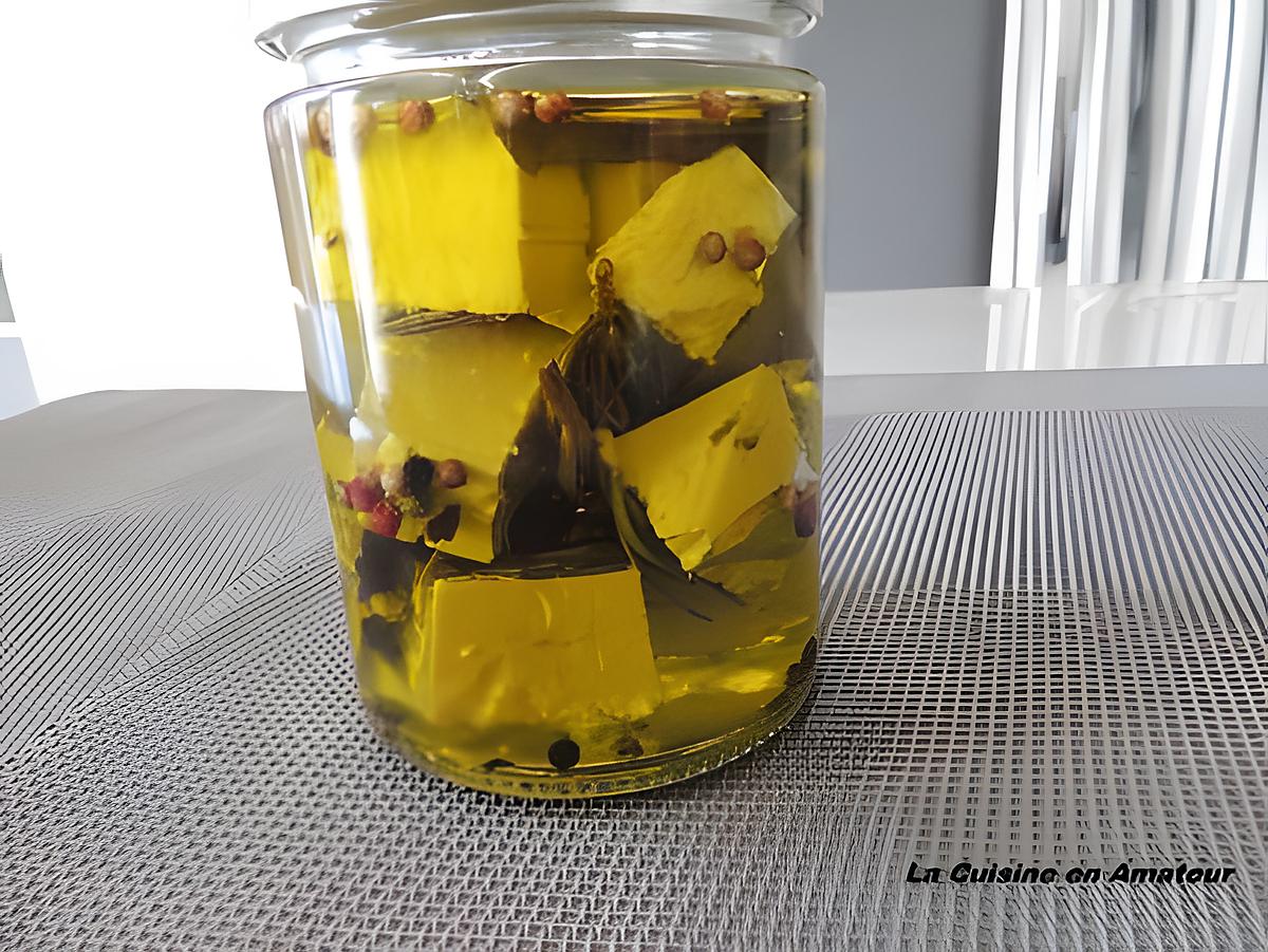 recette Feta marinée à l'huile d'olive