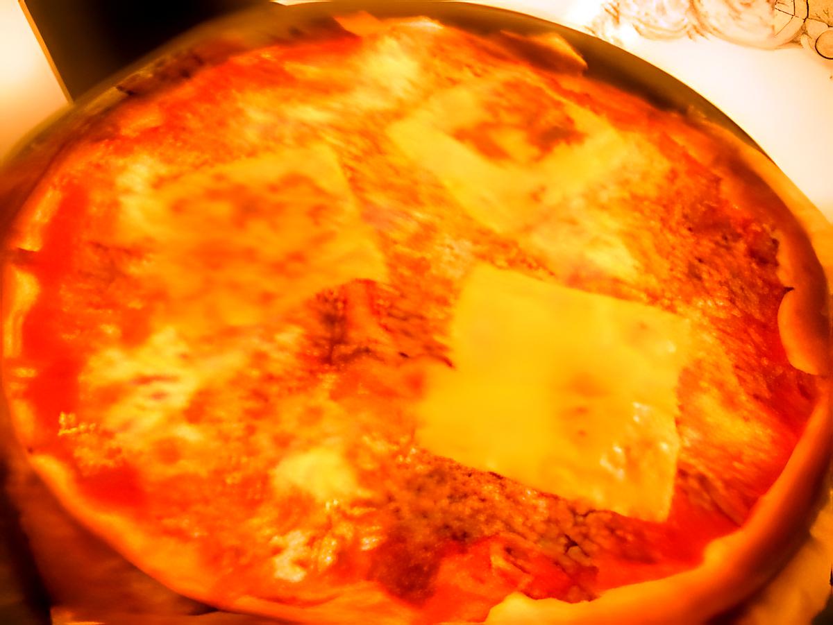 recette Pizza a la bolognaise