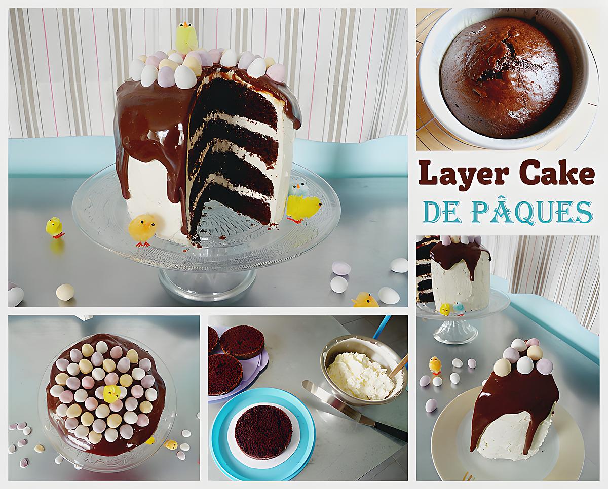 recette Layer Cake de Pâques