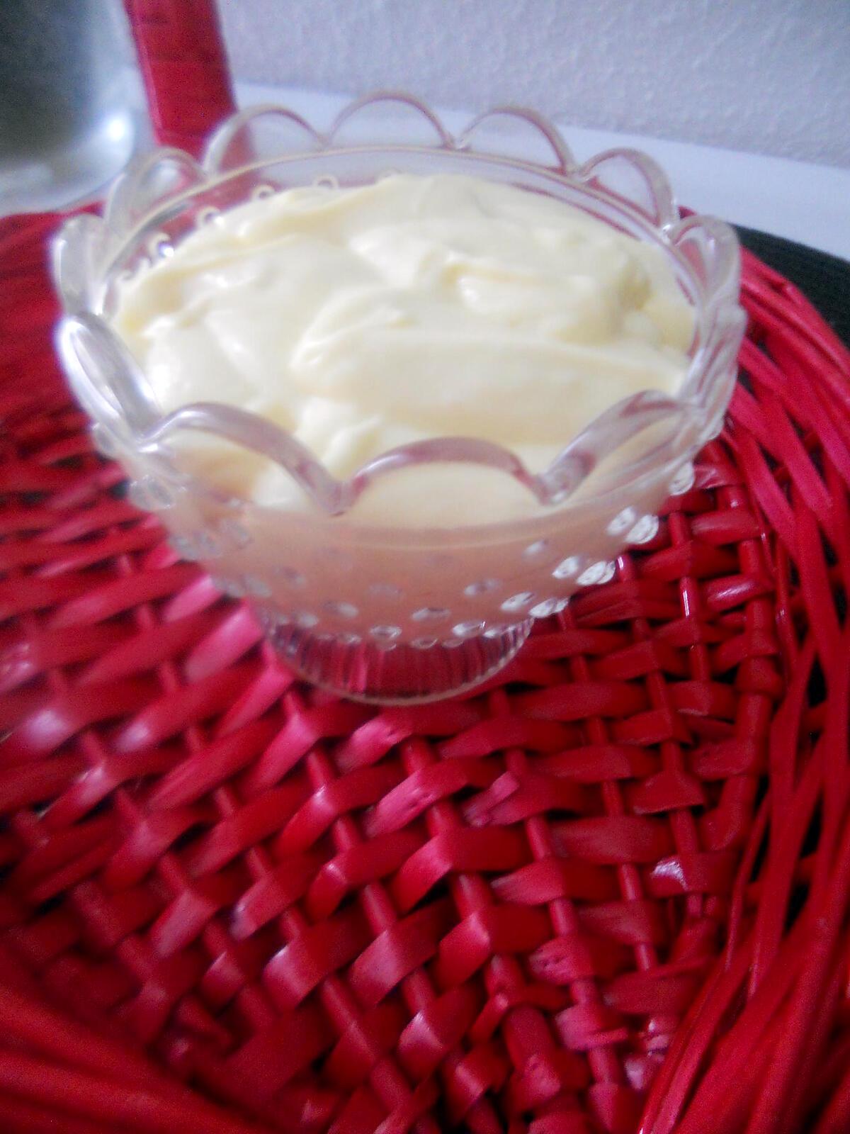 recette Crème mousseline