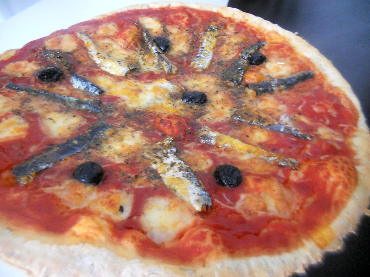 recette Pizza Italienne aux sardines