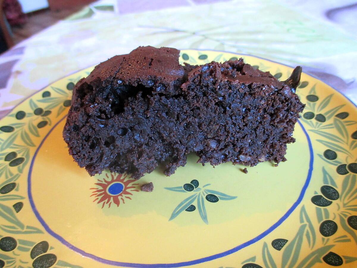 recette Brownies allégé au chocolat noir (version diabetique inclus)