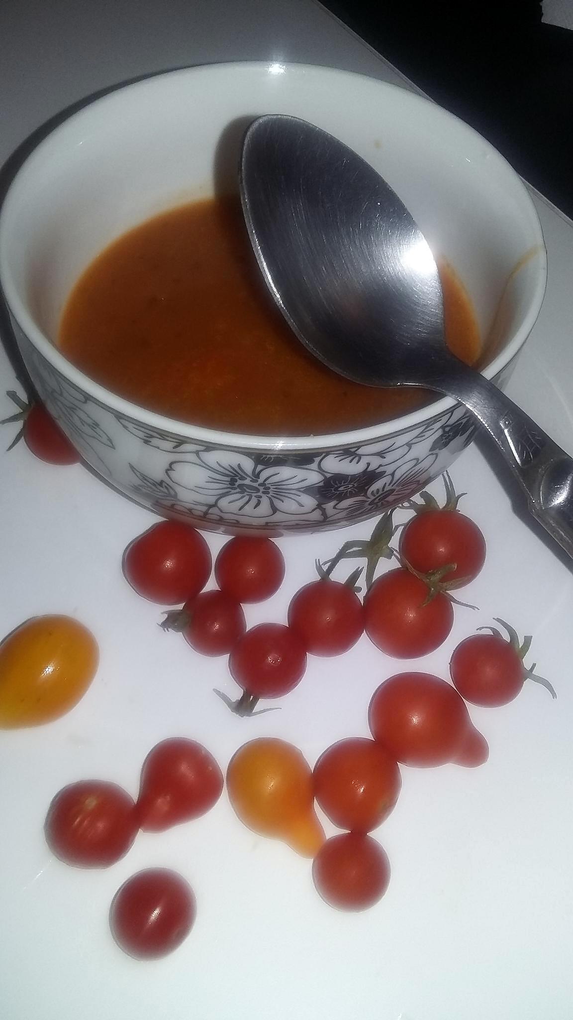 recette Soupe de Tomates du Jardin de Mamie