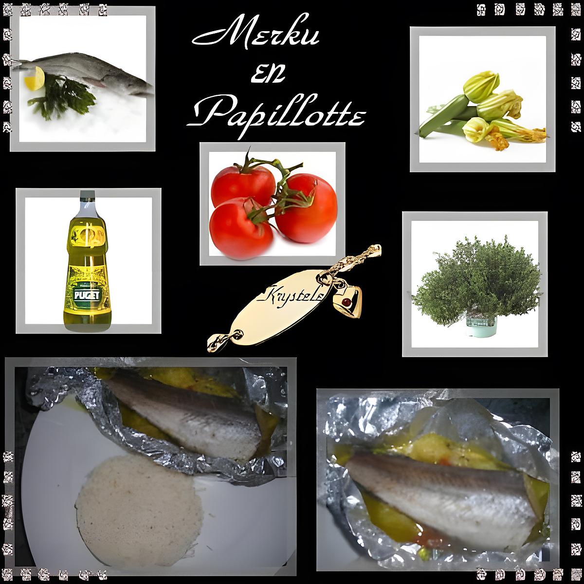 recette Merlu Blanc en Papillotte