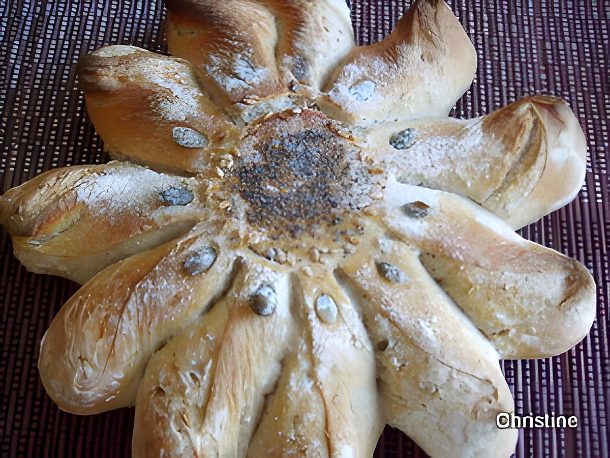 recette Pain Fleur sur Poolisch