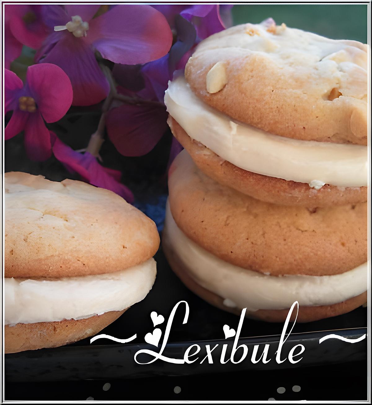 recette Biscuits sandwiches aux bananes et au beurre d'arachide