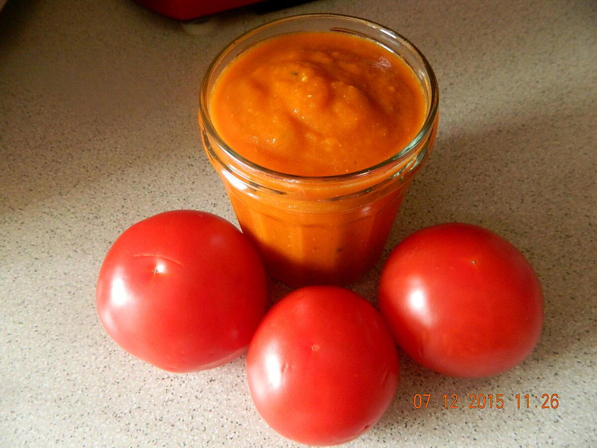 recette Coulis de tomates maison