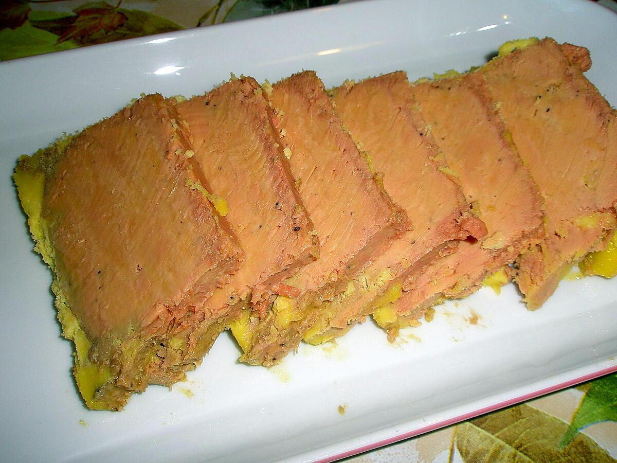 recette Terrine de foie gras de canard