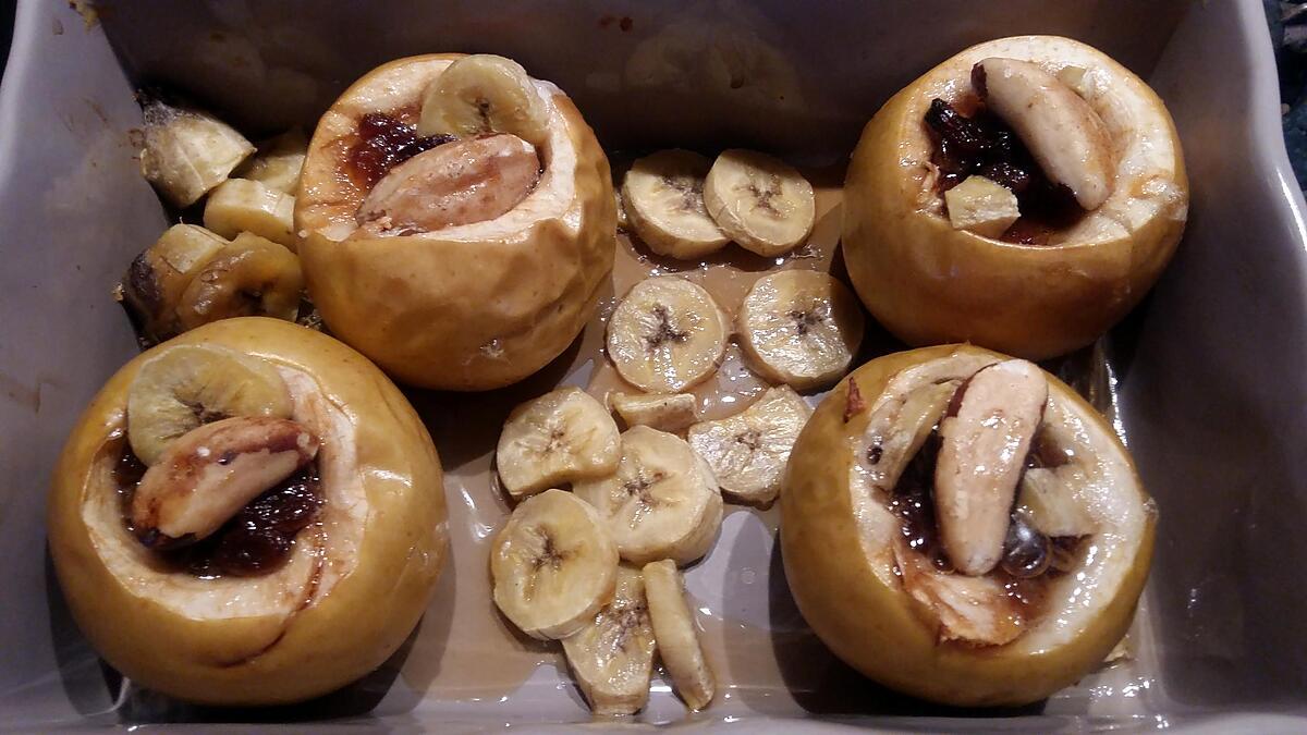 recette Pommes au four au sirop d'érable