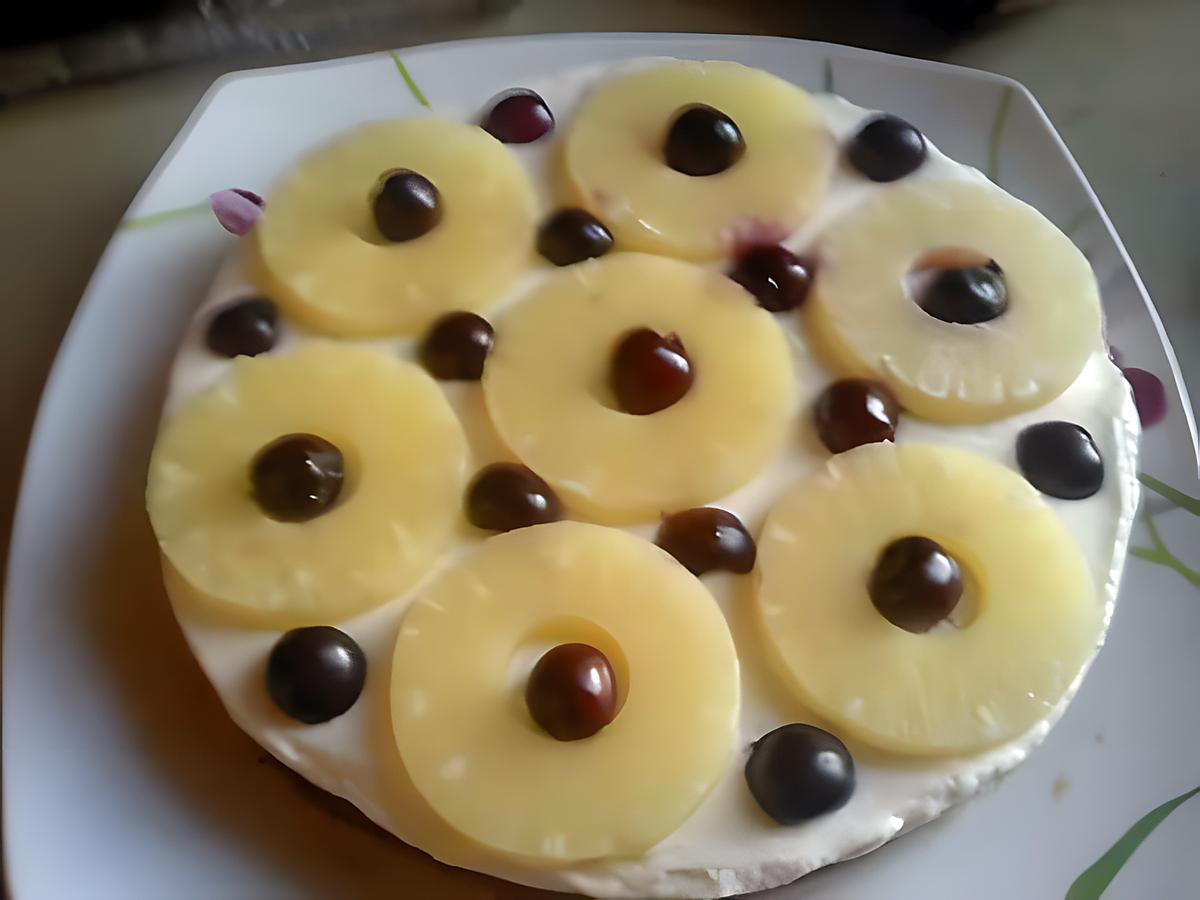 recette mon cheesecake délicieux a l'ananas (sans cuisson)