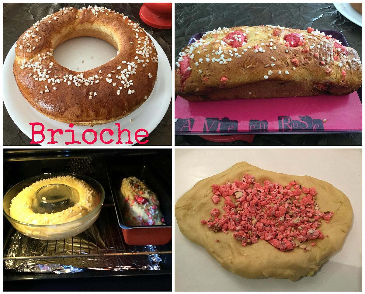 recette BRIOCHE