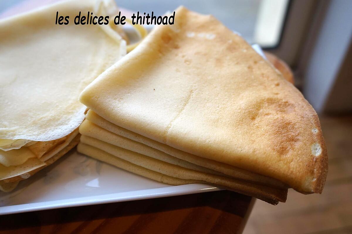 recette crêpes à la farine d'épeautre et huile d'olive
