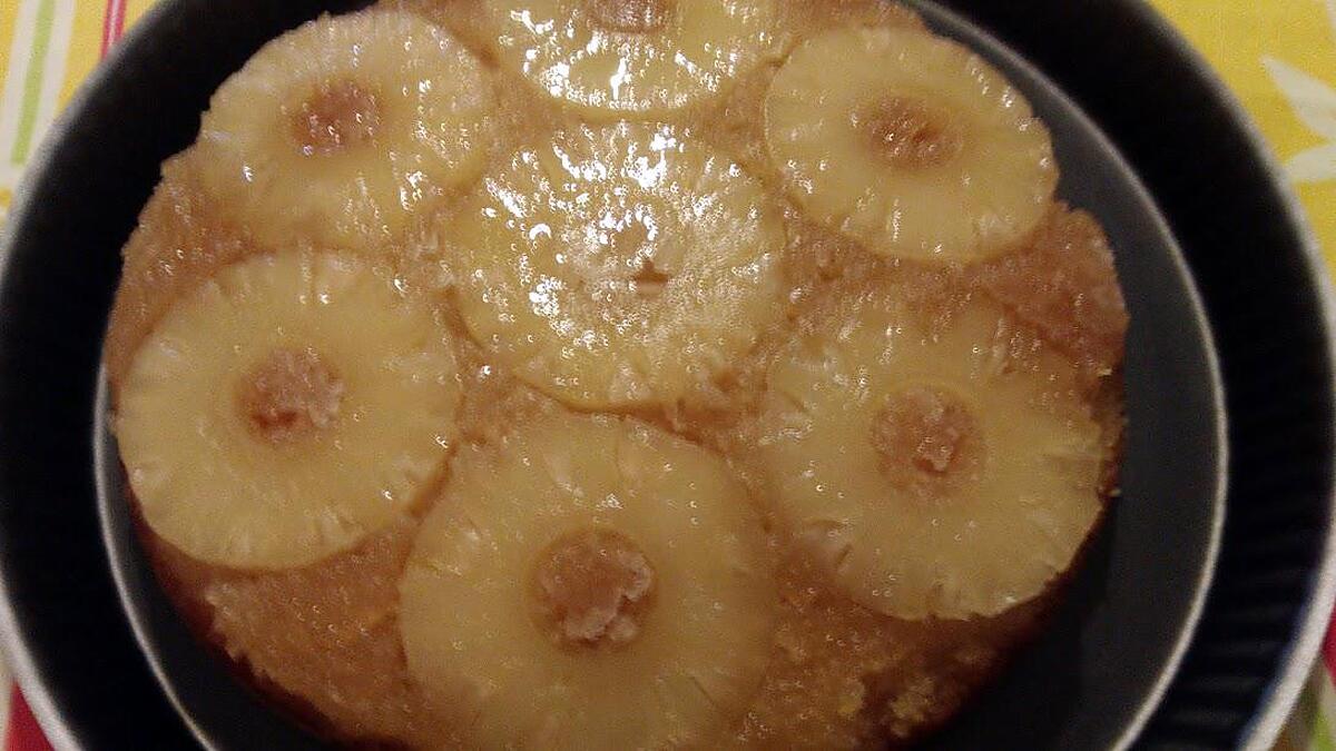 recette Gateau ananas retourné