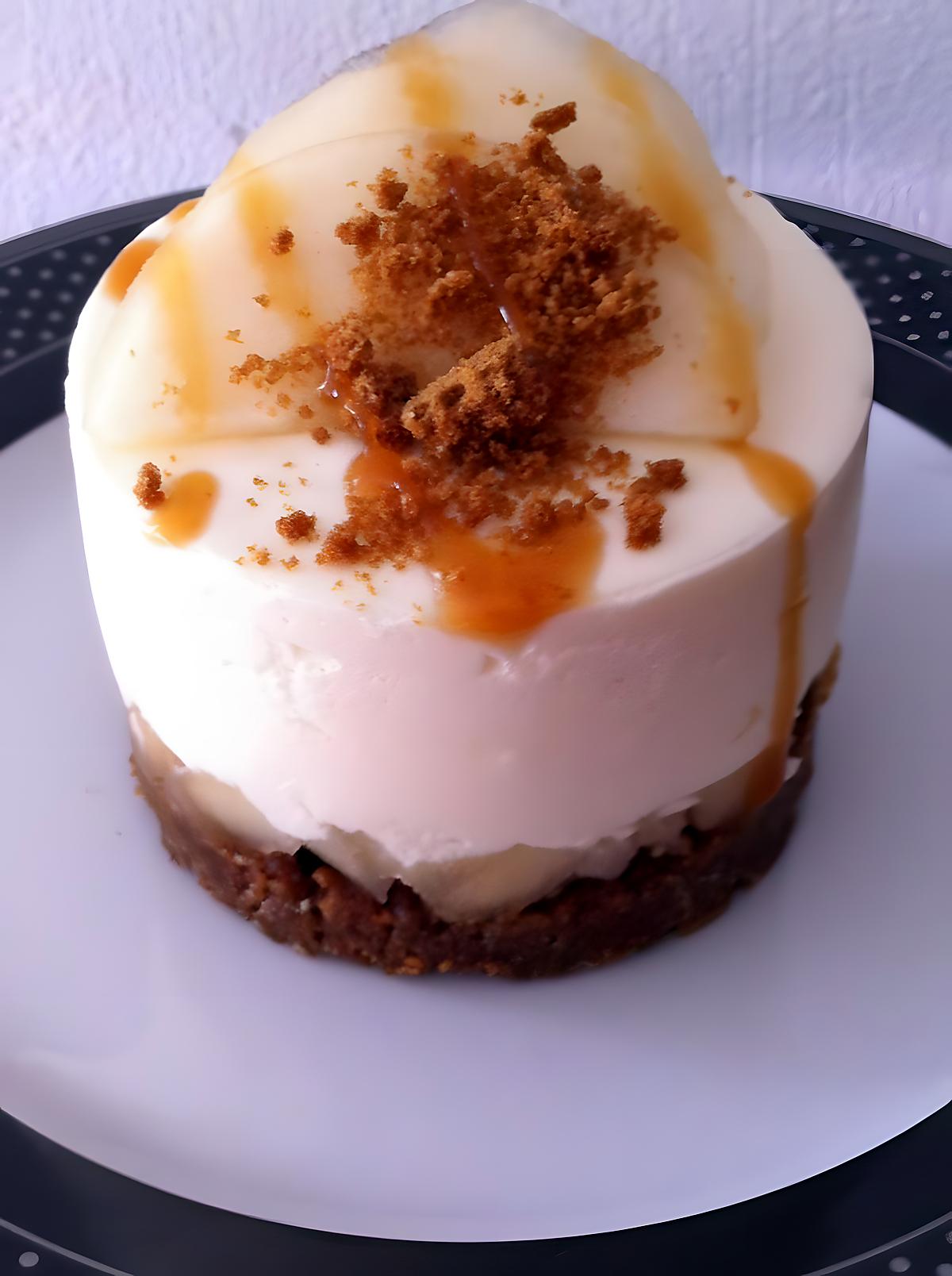 recette Cheesecake poire speculoos