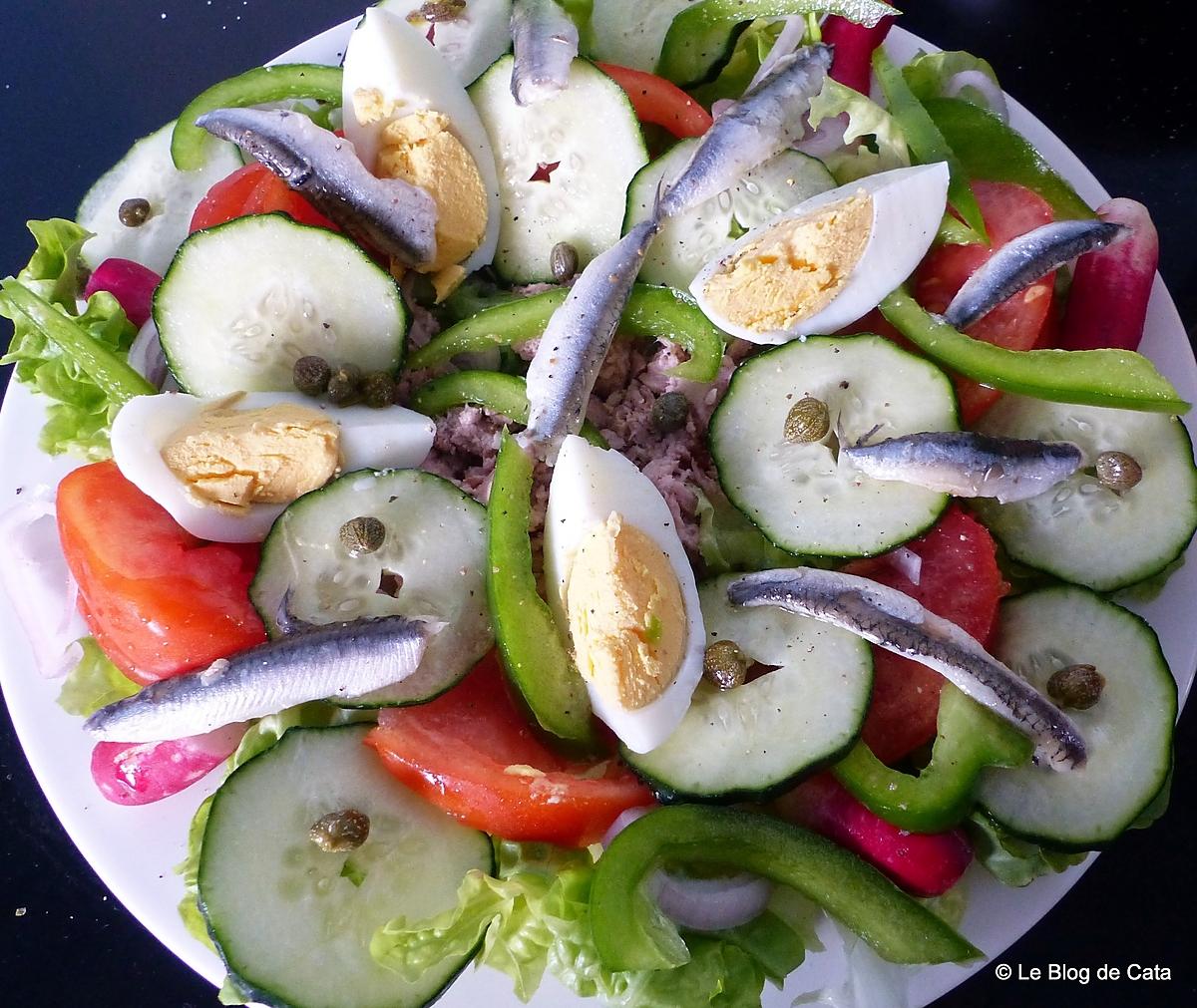 recette Salade niçoise