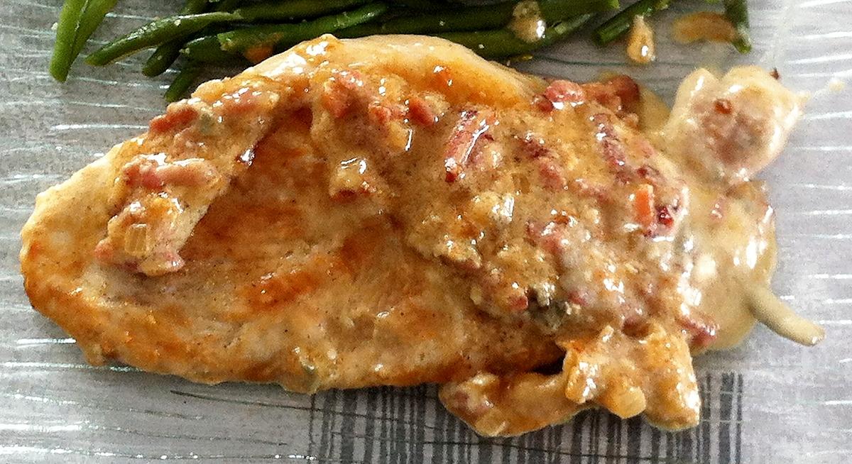 recette Escalopes de dinde au gorgonzola