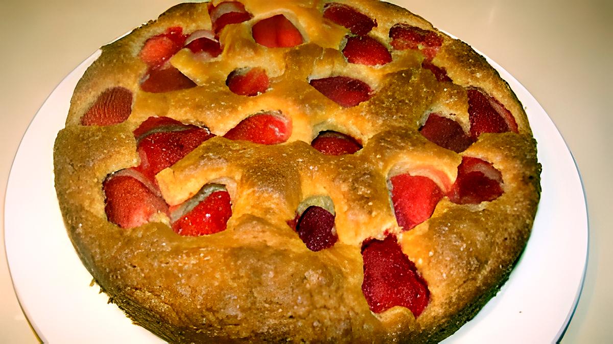 recette Gâteau italien aux fraises