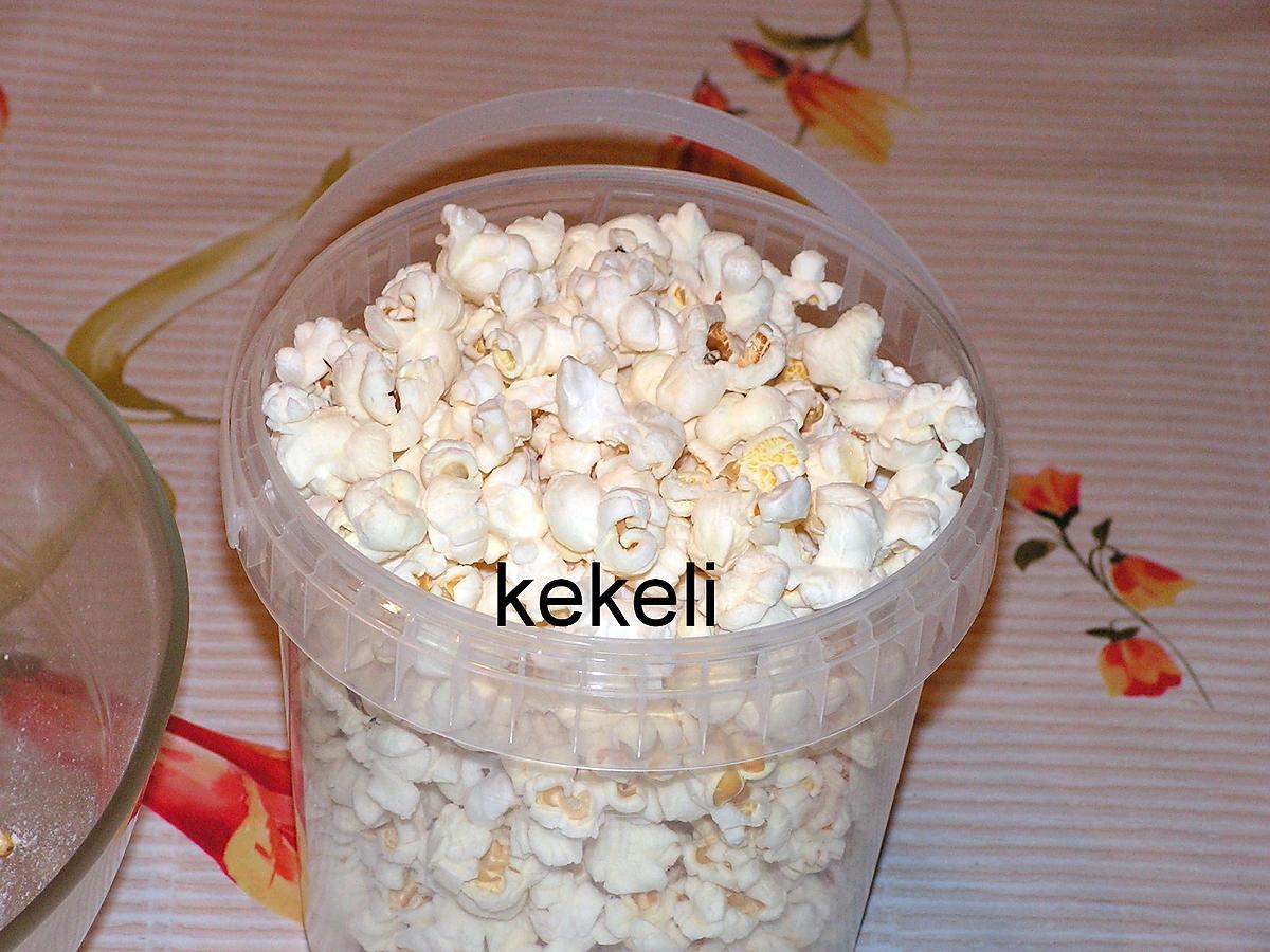 recette Popcorn nature