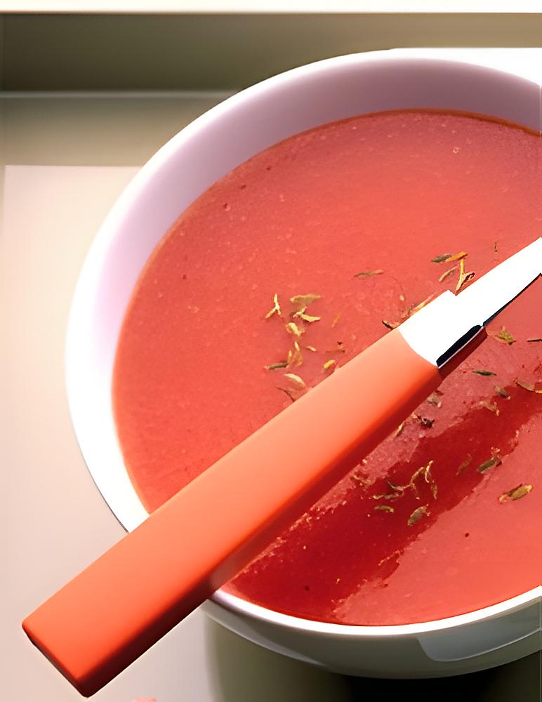recette Soupe de tomates au cumin et curcuma