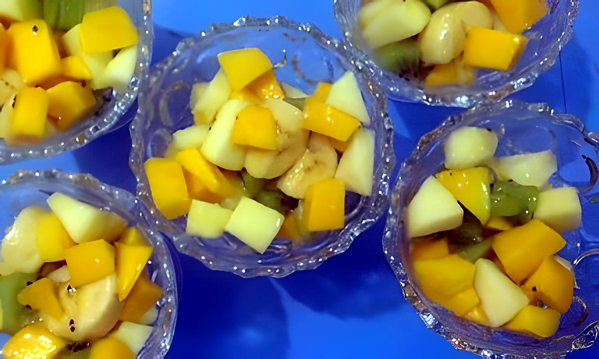 recette salade des fruits