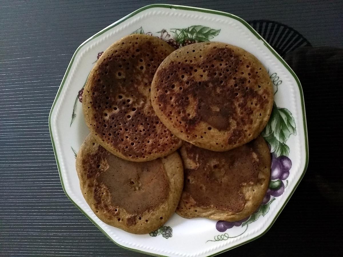 recette Pancakes moelleux à l'avoine
