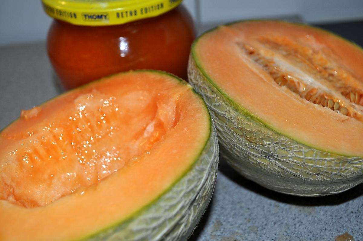 recette Confiture de Melon vanille