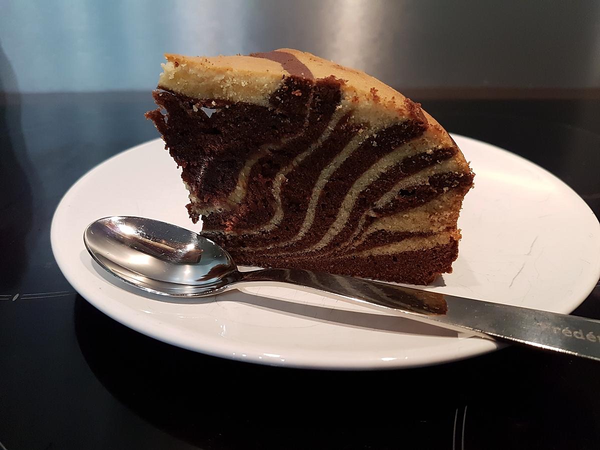 recette Zebra cake
