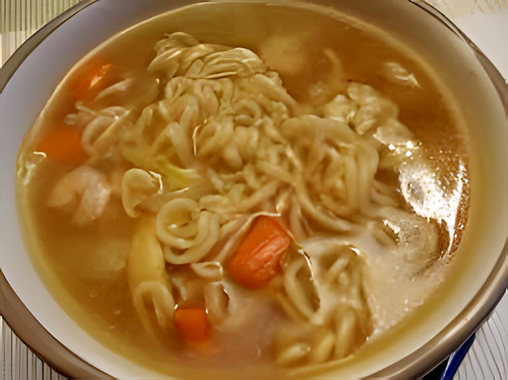 recette Soupe chinoise maison