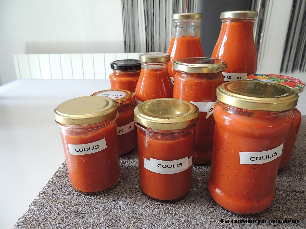 recette Coulis de tomate à l'huile d'olive au curry